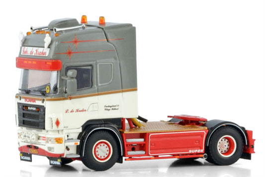 WSI SCANIA R4 TOPLINE 4X2 De Kraker 1:50 Truck Pre-built Model