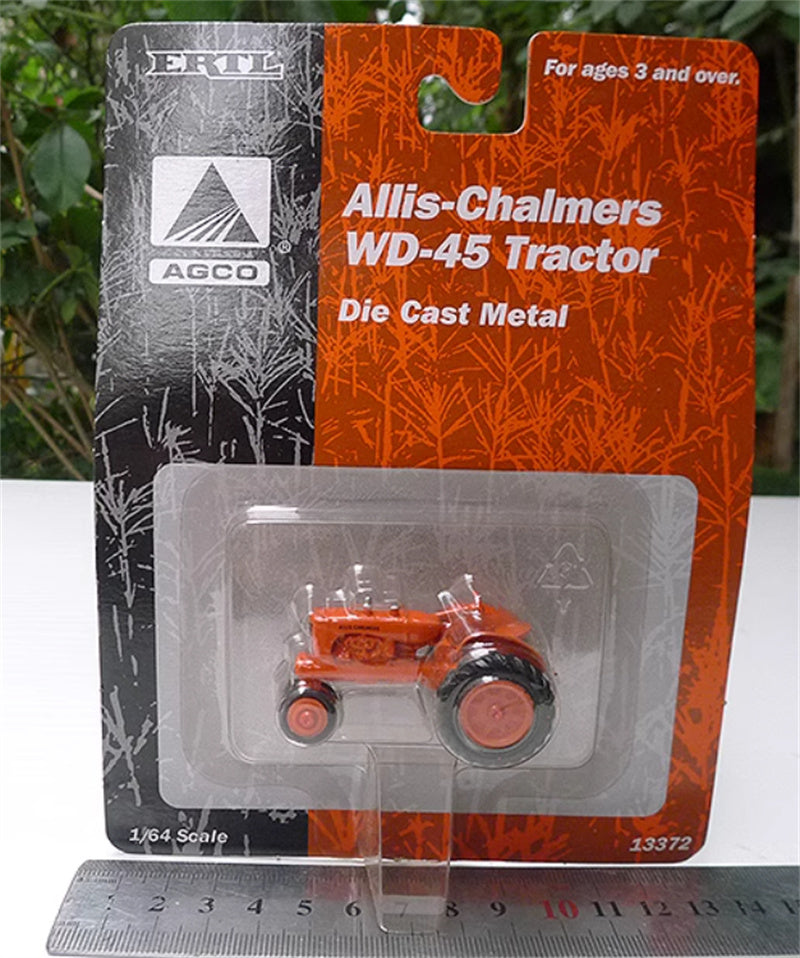ERTL Allis Chalmers WD-45 tractor Orange red 1:64 Truck Pre-built Model
