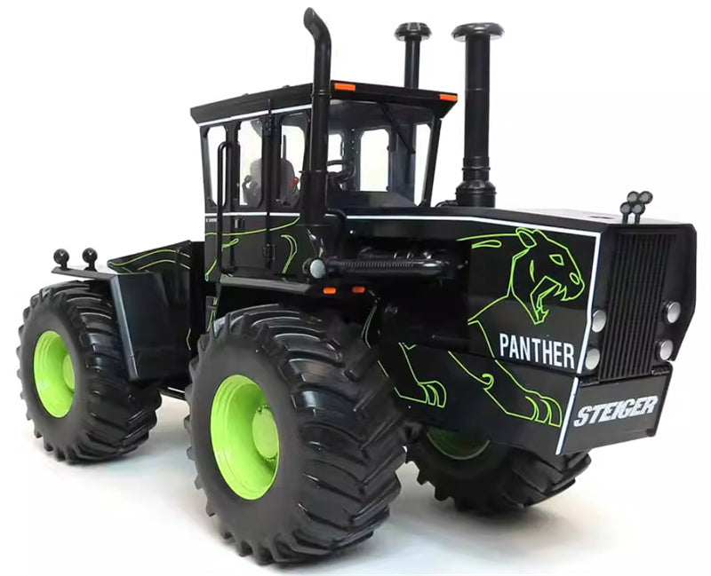 ERTL Wild About Steiger Panther Twisted Waist 8-Wheel Tractor Black Commemorative Edition Limited Edition 2500PCS ONLY 1:16 Truck Pre-built Model
