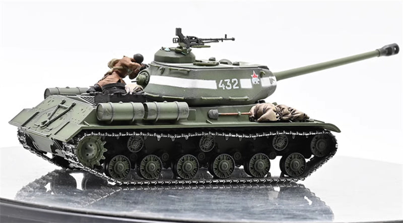 3R Berlin JS2 Heavy Tank Stalin 2 tank w/ 1 shooter personnel 1:72 Tank Pre-built Model