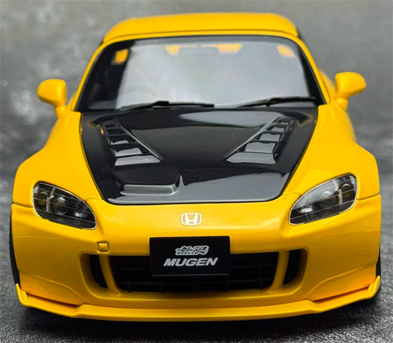 1:18 Honda S2000 MUGEN  Indy Yellow Pearl MOTORHELIX Limited Edition 399PCS ONLY DIECAST Model