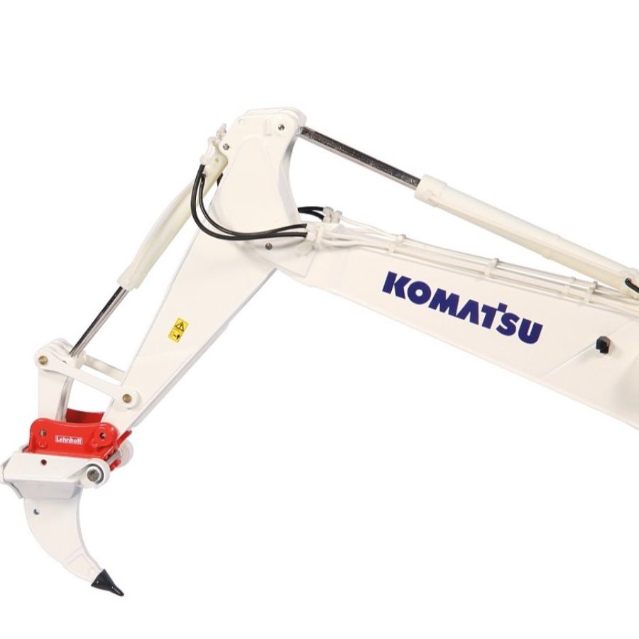 NZG KOMATSU PC1250-11 excavator white 1/50 DIECAST 0