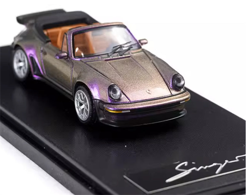 Rhino Model Porsche Singer Turbo Study 930 chameleon 1:64 Car Pre-built Model view7