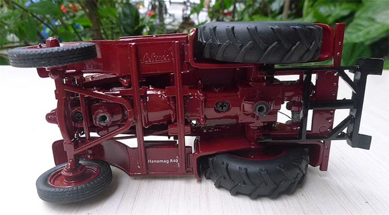 SCHUCO Hanomag R 40 tractor dark red Limited Edition 1000PCS ONLY 1:32 Truck Pre-built Model