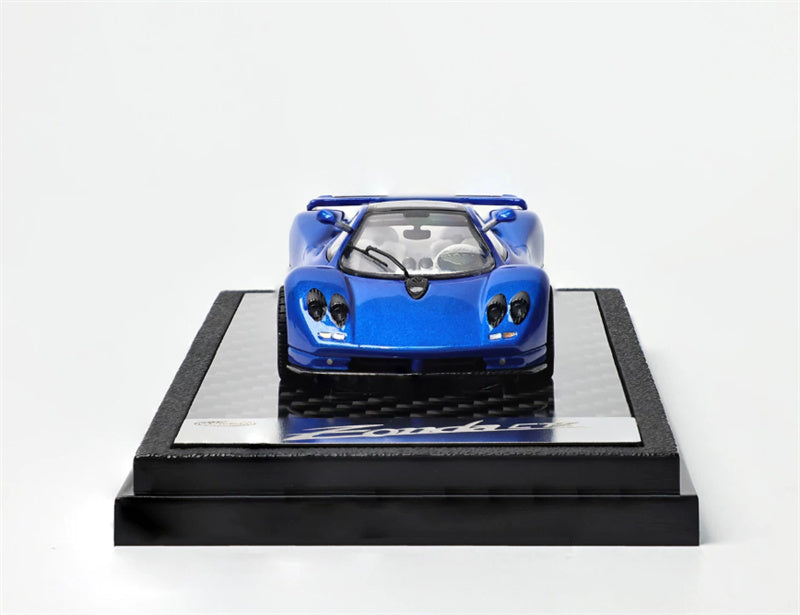 1:64 Pagani Zonda C12 Blue LCD MODELS DIECAST Model