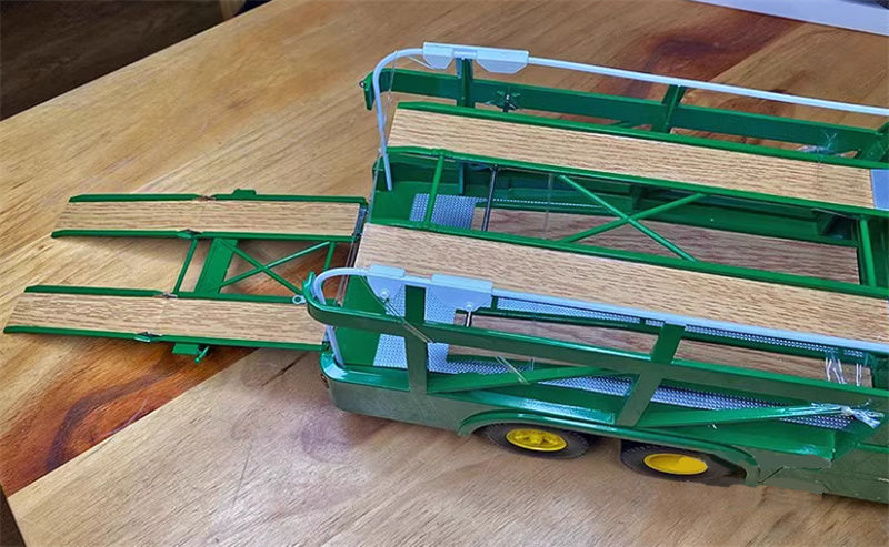 Norev Bartoletti 306/2 David Racing 1970 Transporter Green 1:18 DIECAST Truck Lorry