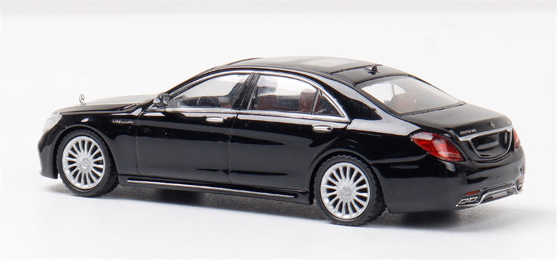 Glory Model Mercedes Benz S65 AMG W222 Bright Black Limited Edition 999PCS ONLY 1:64 Car Pre-built Model view3