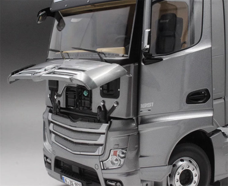 NZG Mercedes Benz Actros GigaSpace 4X2 Truck Lorry Tractor Edition 3 silver 1:18 DIECAST Truck Lorry