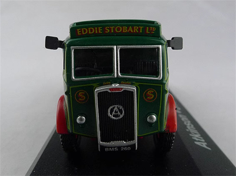 FLOZ Atkinson 3 Axle Dropside Pickup container truck Eddie Stobart army green 1:76 Truck Pre-built Model