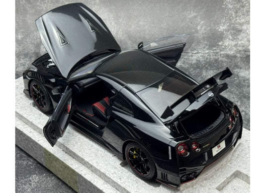 1:18 Nissan GT-R NISMO R35 2022 Meteor Flake Black Pearl MOTORHELIX Special Edition Limited Edition 299PCS ONLY DIECAST Model