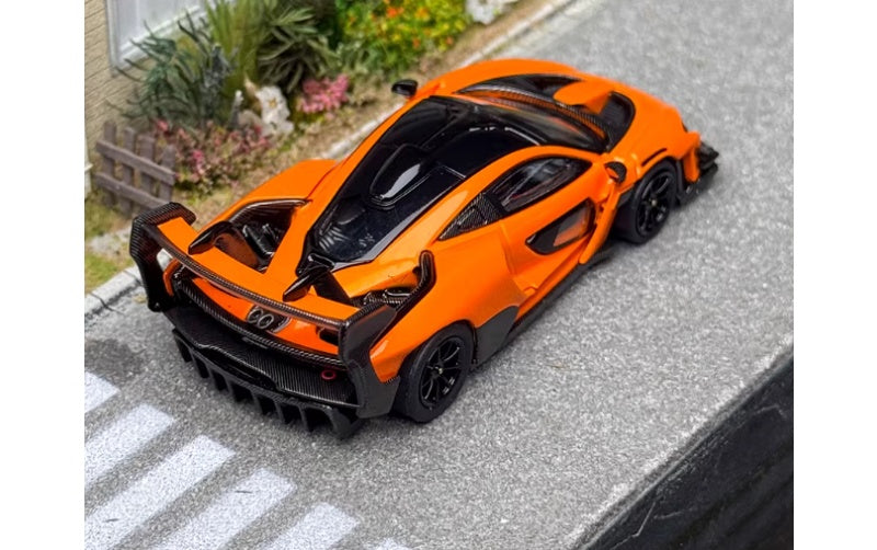1:64 McLaren Senna GTR Papaya Orange CM MODEL DIECAST Car Model