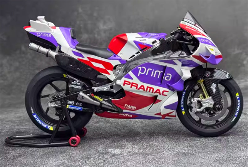 1:12 Ducati Pramac GP23 John Zarko 5# Ponma Racing Team 2023   Kiloworks  DIECAST motorcycle Model