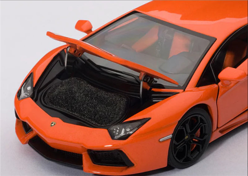 AUTOART Lamborghini LP700-4 supercar Orange fully open 1:43 Car Pre-built Model view7