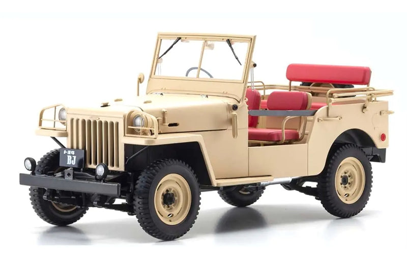 1:18 Toyota Land Cruiser BJ 4X4 1951  Beige KYOSHO  DIECAST Model
