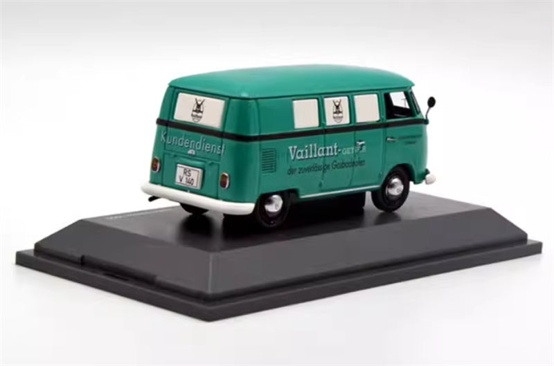Schuco Volkswagen VW Type 1 van Vaillant Werkskundendienst 1950 cyan Limited Edition 1000PCS ONLY 1:43 Car Pre-built Model view4