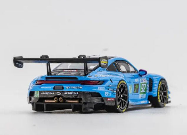 Trends Hobby TH 1:64 Porsche 911 GT3 R Le mans 2025 LMGT3  Winner #92 Diecast Model