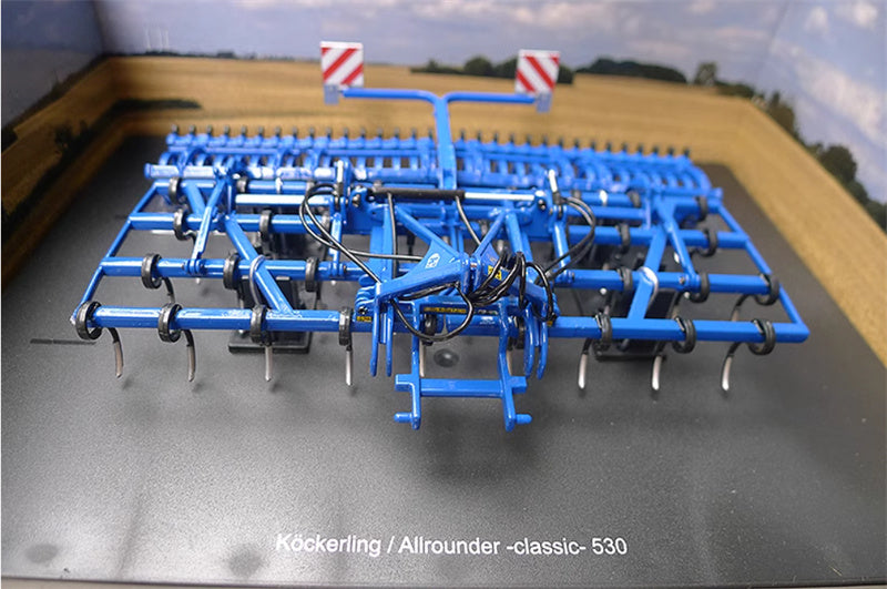 Universal Hobbies Germany Kockerling Allrounder Classic 530 Agricultural tractor tool Blue 1:32 ACCESSORIES Pre-built Model