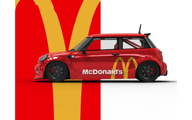 1:64 MINI COOPER   Red COOL.CAR Regular Version Limited Edition 500PCS ONLY DIECAST Model
