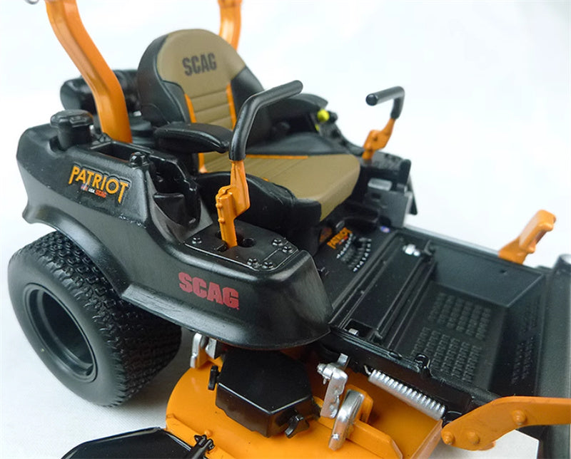 First Gear Scag Patriot 19-01 Garden Lawn mower Tractor Orange red 1:16 Truck Pre-built Model