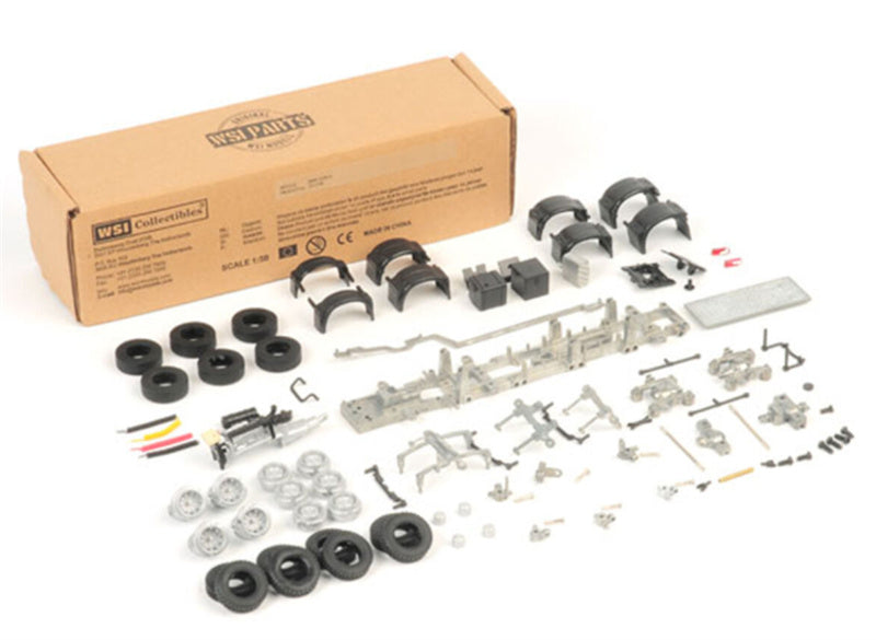 WSI BUILDING KIT CHASSIS MAN 10X4 H Parts KIT 1:50 Truck Model