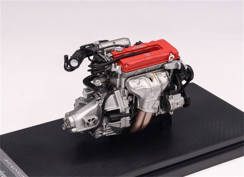 MOTORHELIX Honda B Series EK9 Engine Limited Edition 500PCS ONLY 1:18 Car Accessories Pre-built Model view1