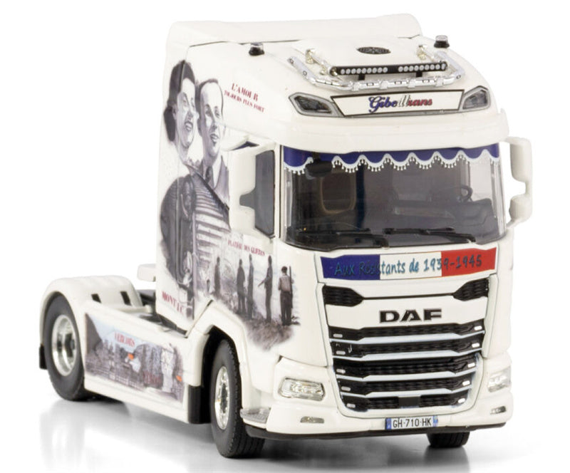 WSI DAF XG 4X2 Giberttrans 1:50 Truck Pre-built Model