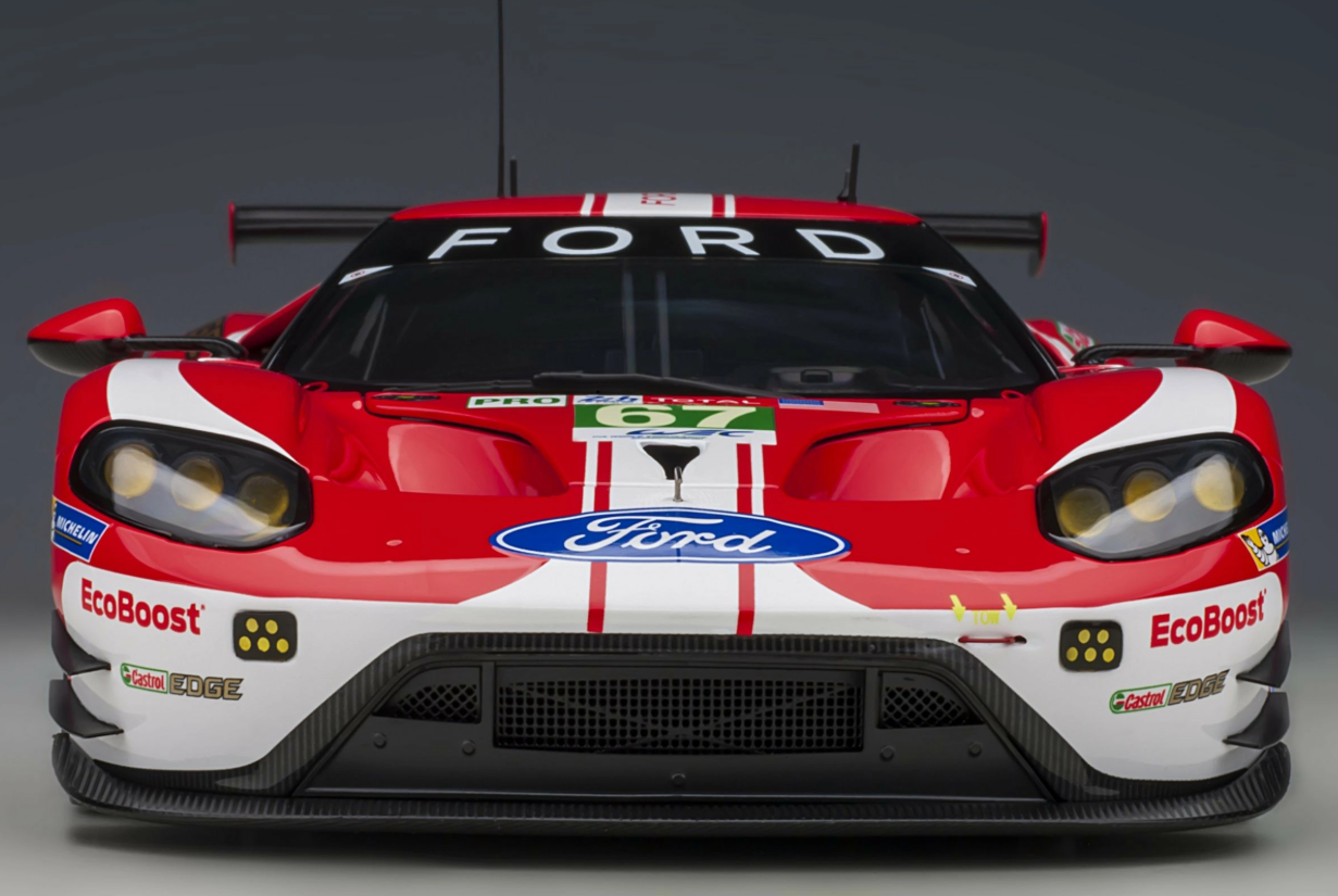 AUTOART Ford GT GTE Pro 24h 2019 Le Mans #67 EcoBoost Castrol EDGE Michelin GT WEC Pro Total 1:18 Car Pre-built Model view7