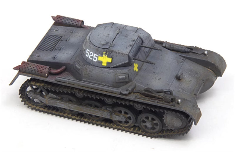 S-MODEL German No.1 Tank Type A No.525 1:72 Tank Pre-built Model