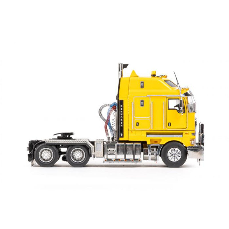 Drake Australian KENWORTH K200 2.8-M FAT CAB CHROME YELLOW 1/50 Truck Pre-built Model