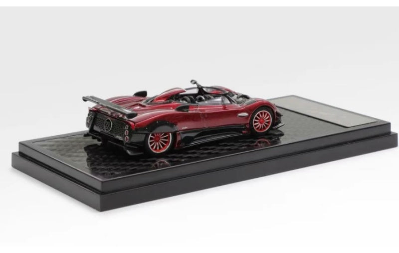 1:64 Pagani Zonda HP LCD Red Carbon Diecast Model view4