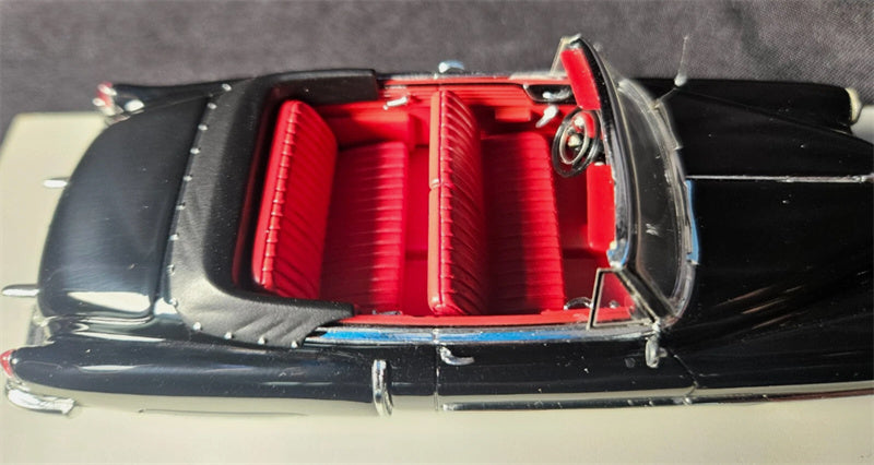 spark Cadillac Series 61 Convertible 1950 Black 1:43 Car Pre-built Model view4