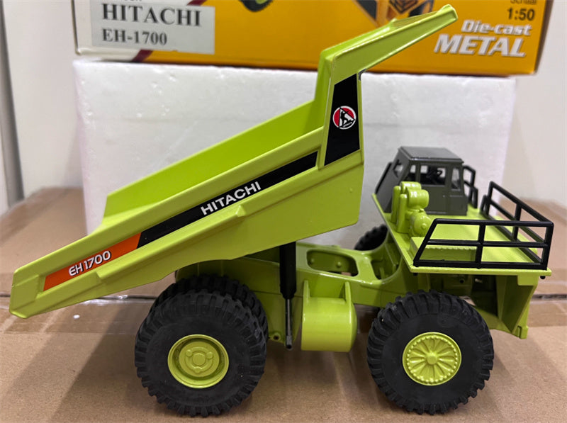 JOAL HITACHI EH 1700 Mining dump truck light green 1:50 Truck Pre-built Model
