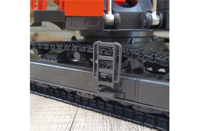 LGMG ME136 Large mining excavator Orange Red 1:35 Truck Pre-built Airliner Model Display view10