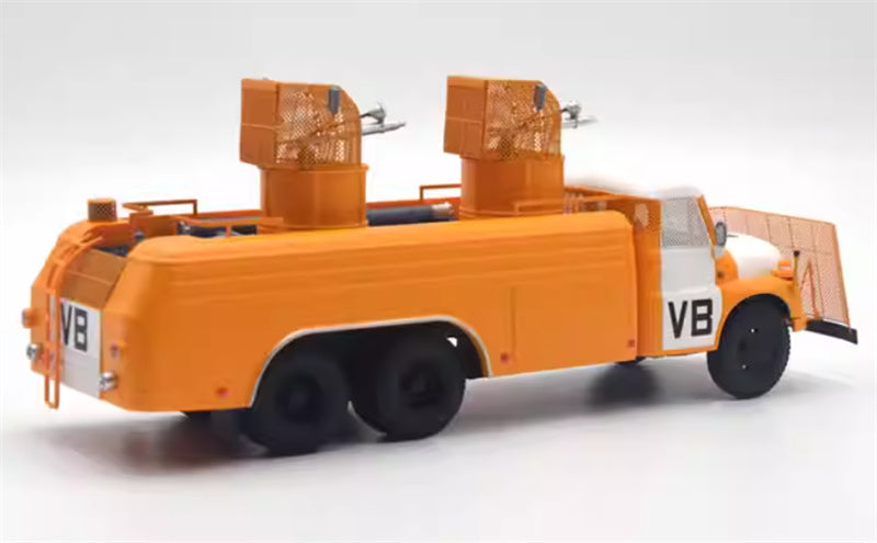 Schuco Tatra T148 Czech riot water cannon vehicle orange Limited Edition 1:43 Truck Pre-built Model view4