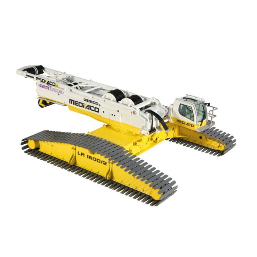 NZG Liebherr LR1600/2 Crawler Crane MEDIACO 1/50 KIT Truck Lorry