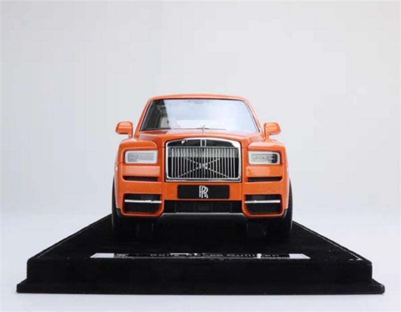 HH Model Rolls Royce Cullinan Orange 1:18 Car Pre-built Model view2