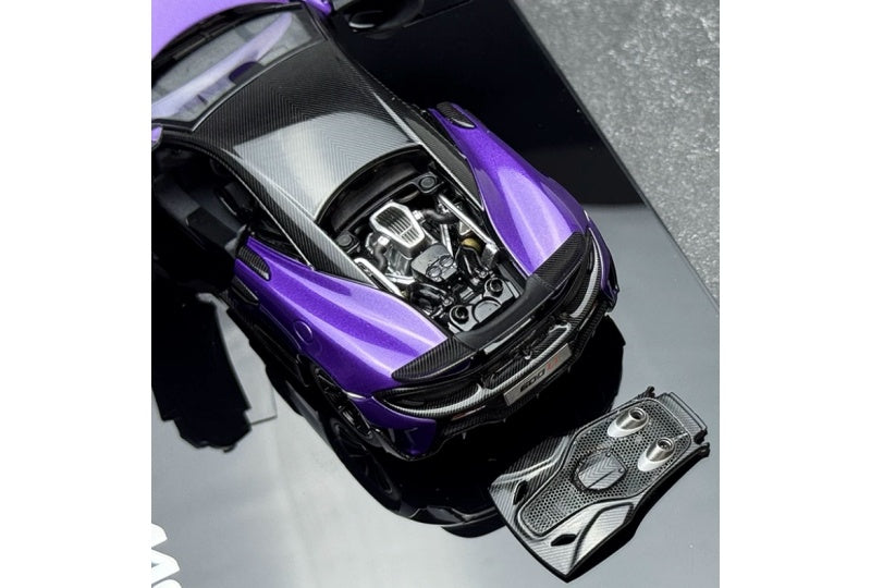 1:43 McLaren 600LT  Purple LCD MODELS  DIECAST Model