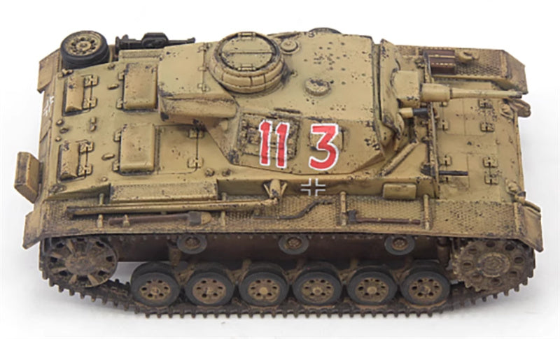 S-MODEL Tank No. 3 G-type African Army #113 1:72 Tank Pre-built Model