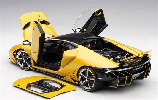 AUTOART Lamborghini Centenario yellow 1/18car Pre-a Model