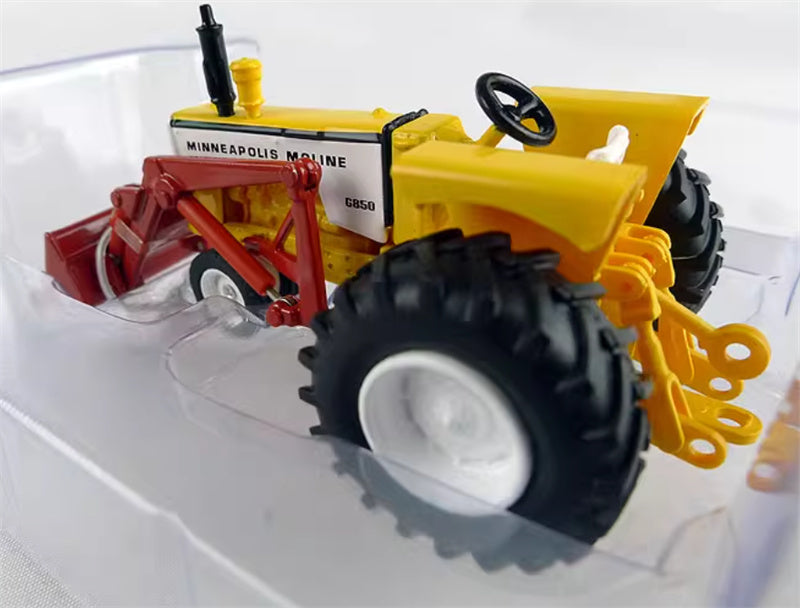 SpecCast Minneapolis Moline G850 loader lemon-yellow 1:64 Truck Pre-built Model