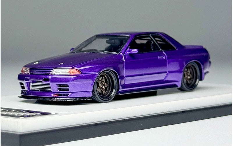 1:64 Nissan GTR-R32  Metal Purple Focal Horizon  Limited Edition 999PCS ONLY DIECAST Model