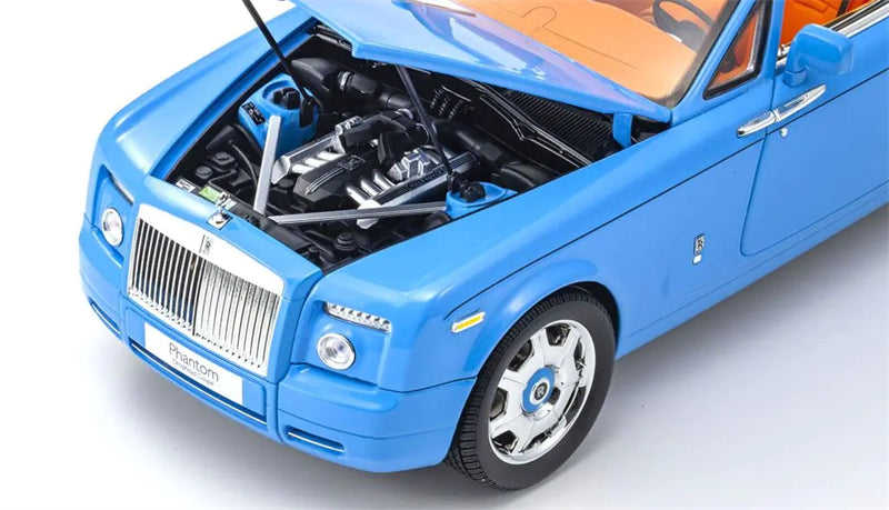 1:18 Rolls-Royce Phantom Drophead Coupe  Light Blue KYOSHO  DIECAST Model
