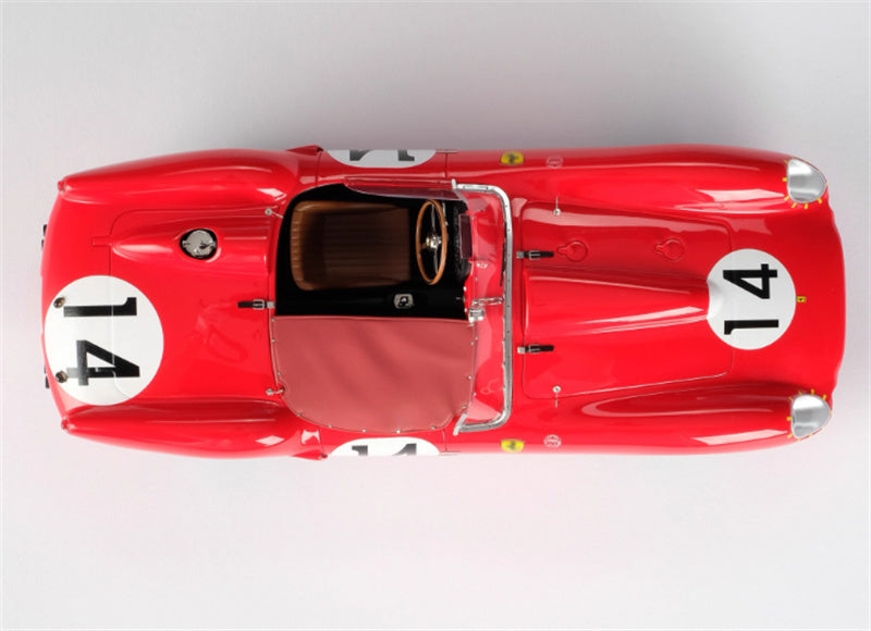 1:18 Ferrari 250TR Testa Rossa red Amalgam Resin Car Model view7