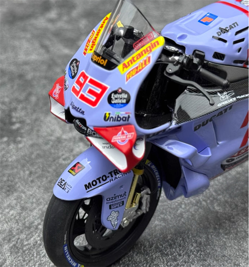 Kiloworks GRESINI DUCATI GP23 Marquez 93# motorcycle 1:12 motorcycle Pre-built Model