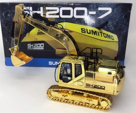 1:50 SH200-7 SUMITOMO Standard Edition Gold DIECAST Model