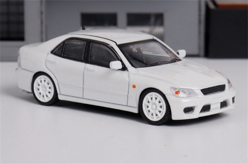 BBS Toyota Altezza RS200 SXE10 White Limited Edition 499pcs ONLY 1:64 Car Pre-built Model