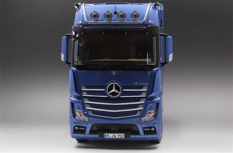 NZG Mercedes Benz ACTROS FH25 GIGASPACE 4X2 Truck Lorry Tractor blue 1:18 DIECAST Truck Lorry