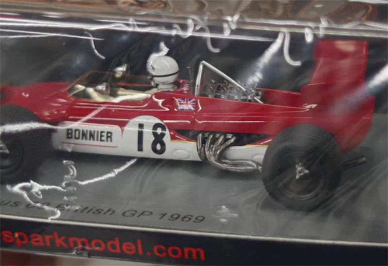 spark Lotus 63 #18 British GP 1969 1:43 Car Pre-built Model view5
