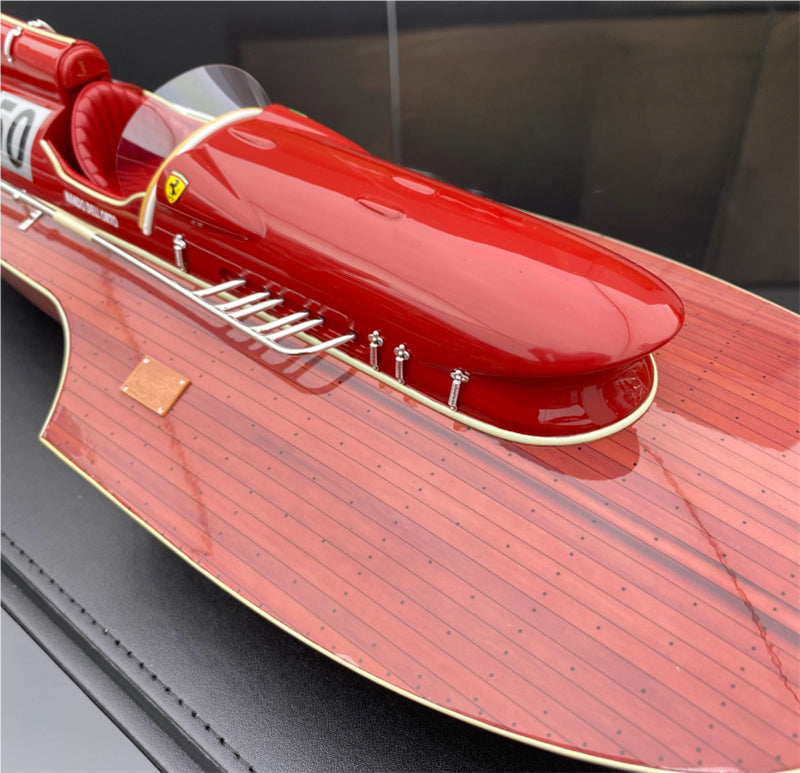 1:18 Ferrari Hydroplane #50 red VMB Resin Ship Model view6