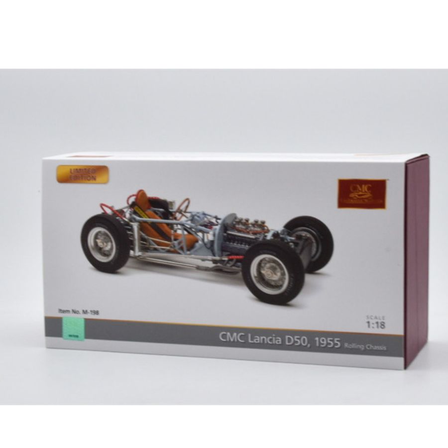 CMC Lancia D50 1954-1955 Rolling Chassis Limited Edition 1:18 DIECAST Car